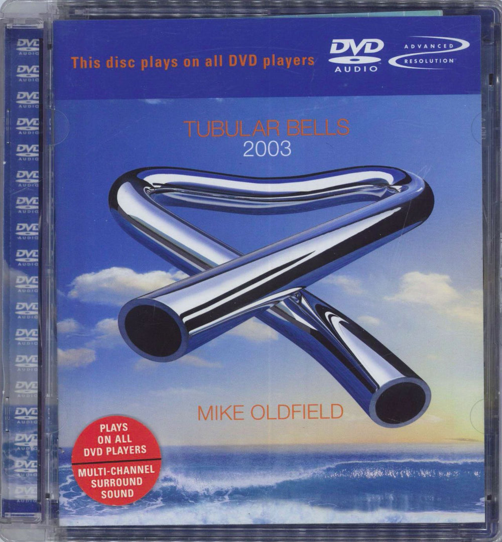 Mike Oldfield Tubular Bells 2003 - stickered UK DVD-Audio disc 2564602045