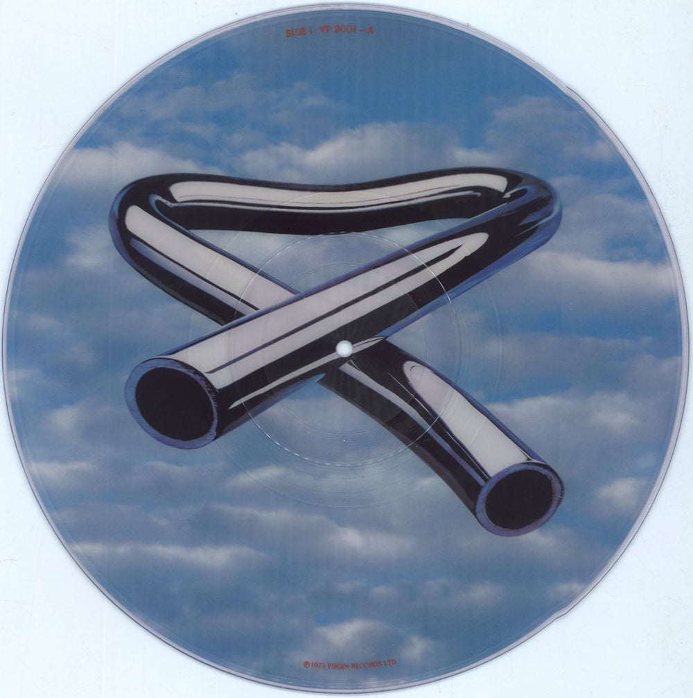 Mike Oldfield Tubular Bells UK picture disc LP (vinyl picture disc album) VP2001