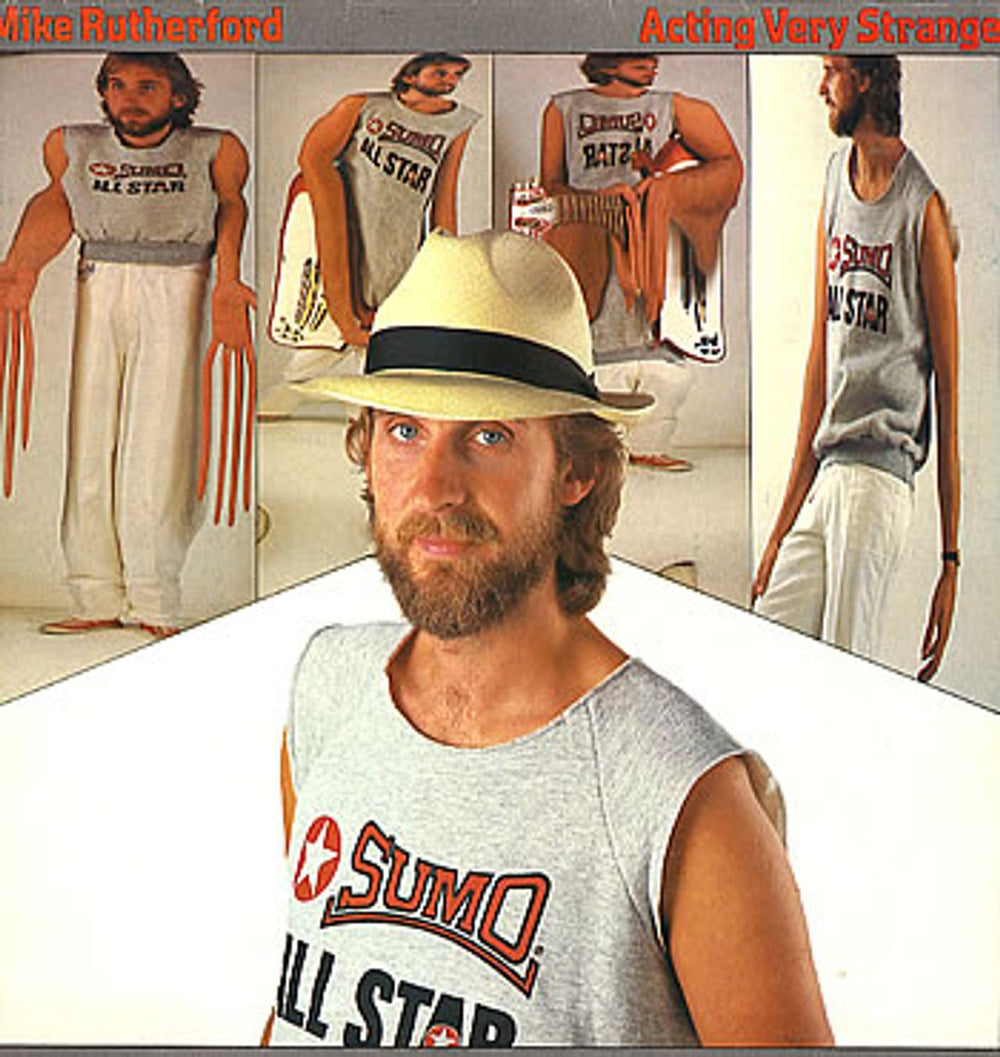 Mike Rutherford Acting Very Strange UK vinyl LP album (LP record) K99249