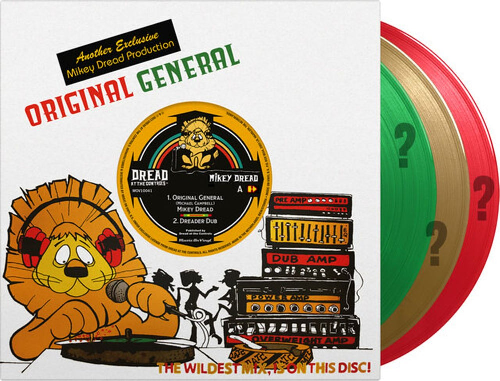 Mikey Dread Original General/Queen Of Harlesden - Gold Vinyl - RSD 2023 UK 10" vinyl single (10 inch record) MOV10041