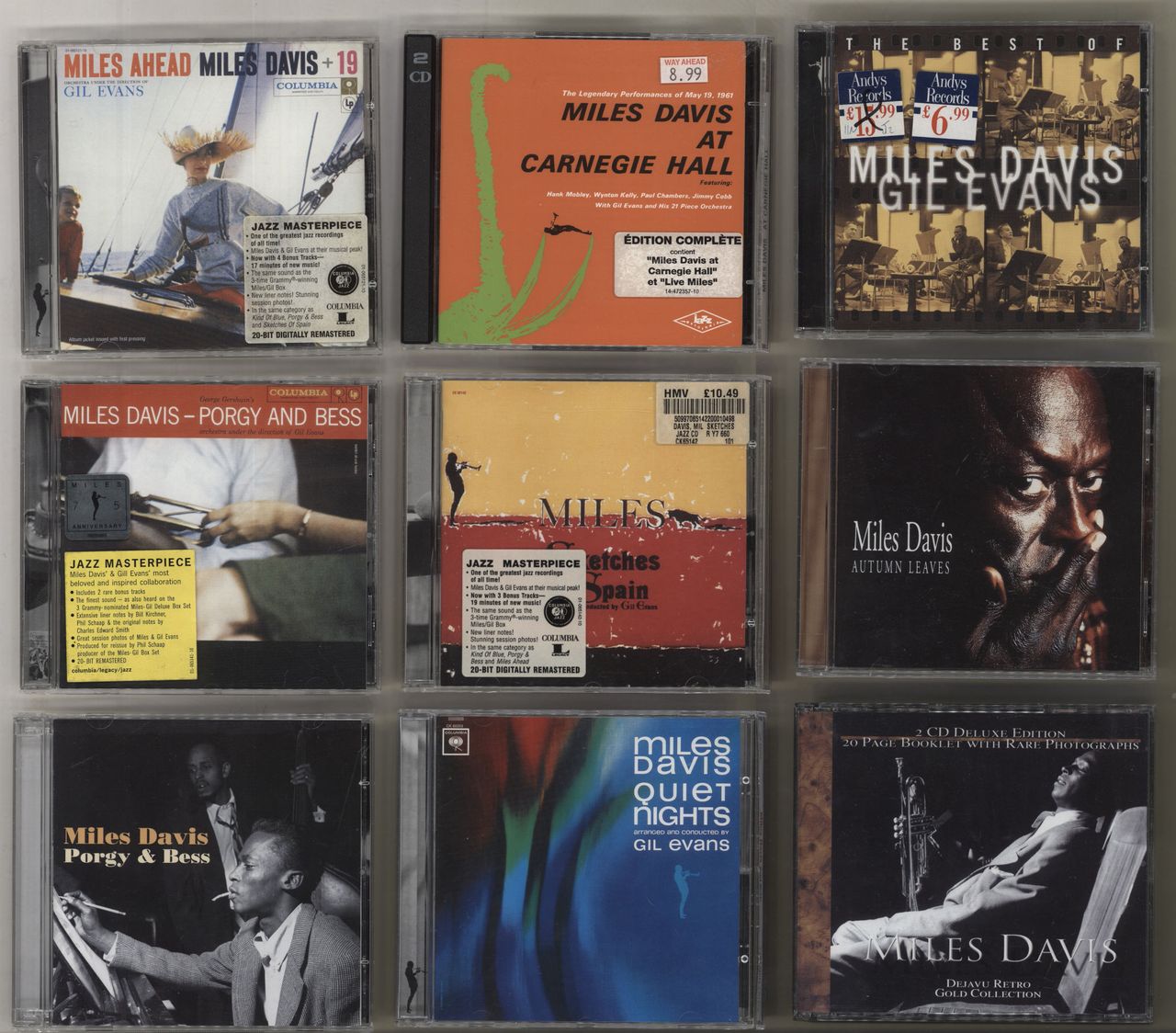 Miles Davis CD Album Collection UK CD album — RareVinyl.com