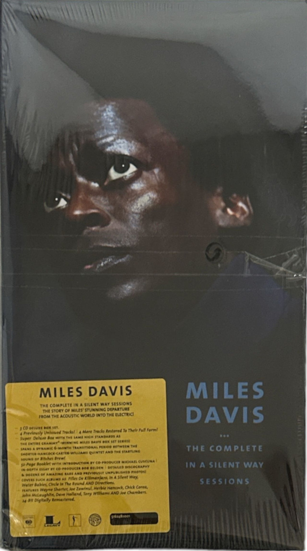 Miles Davis The Complete In A Silent Way Sessions - Sealed UK 3-CD album set (Triple CD) 5162482001