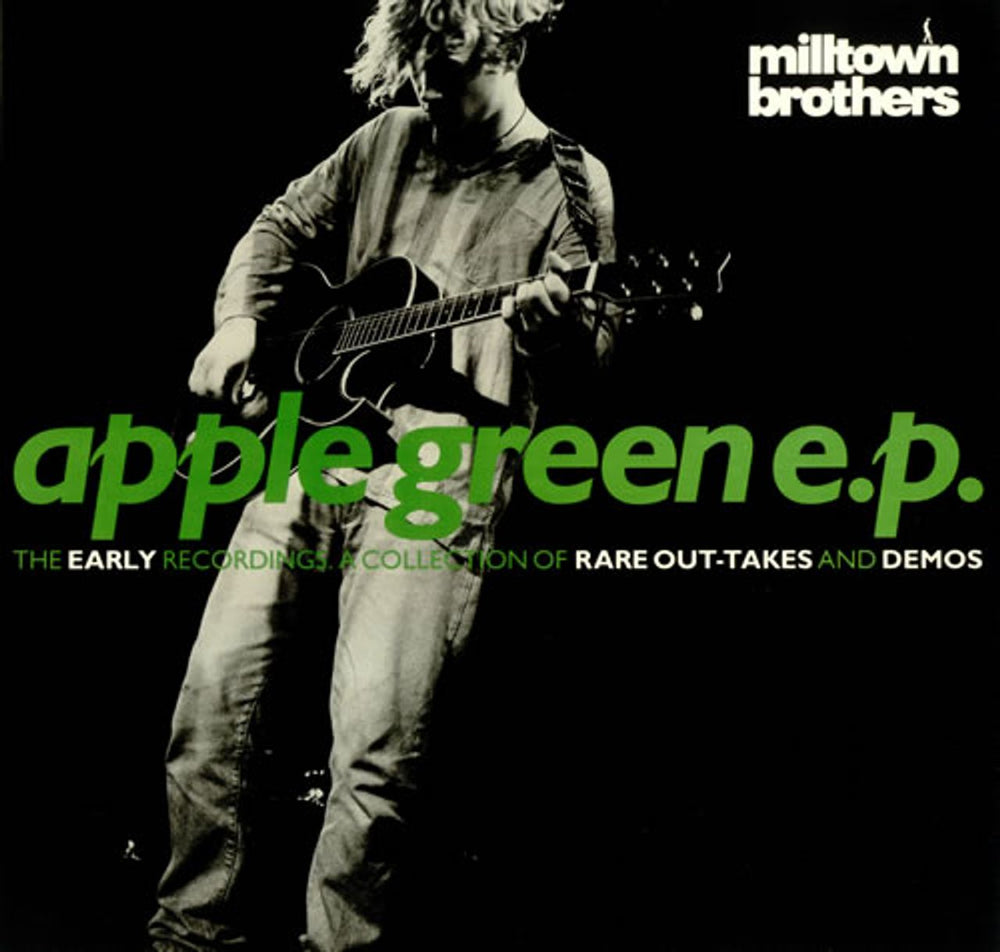 Milltown Brothers Apple Green EP UK 12" vinyl single (12 inch record / Maxi-single) AMX787