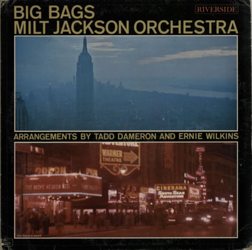 Milt Jackson Big Bags UK vinyl LP album (LP record) RLP429