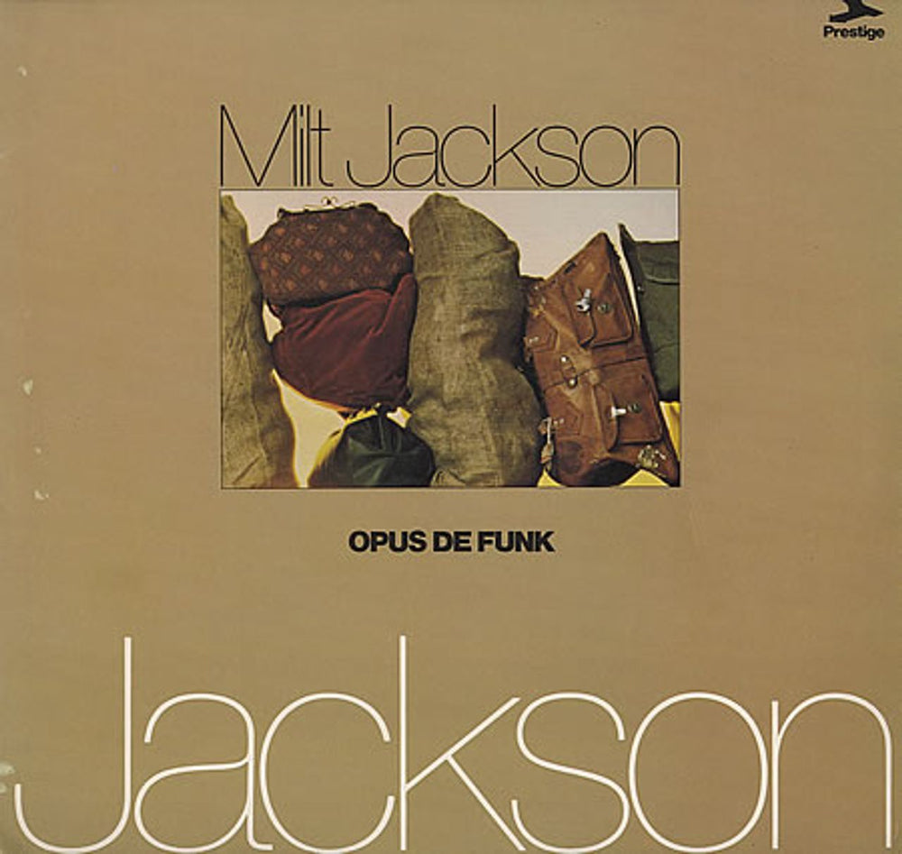 Milt Jackson Opus De Funk UK 2-LP vinyl record set (Double LP Album) PR24048