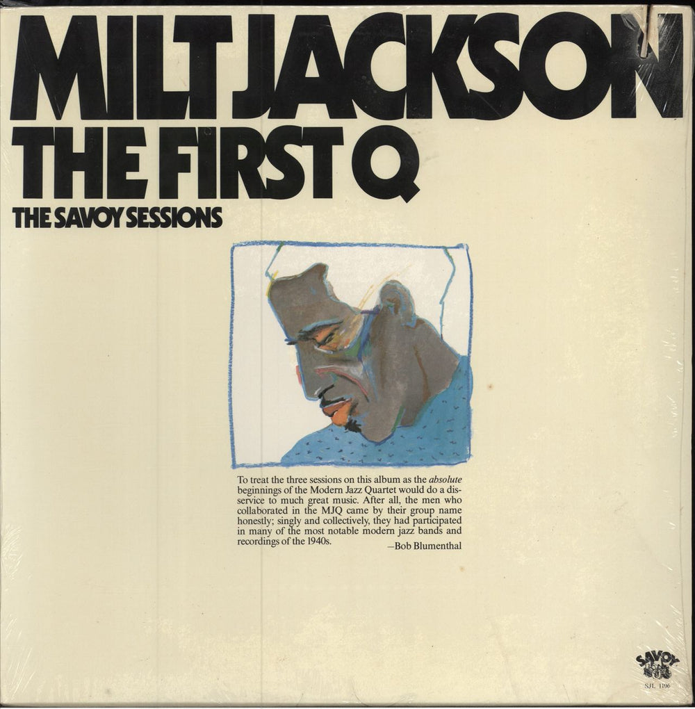 Milt Jackson The First Q US vinyl LP album (LP record) SJL1106