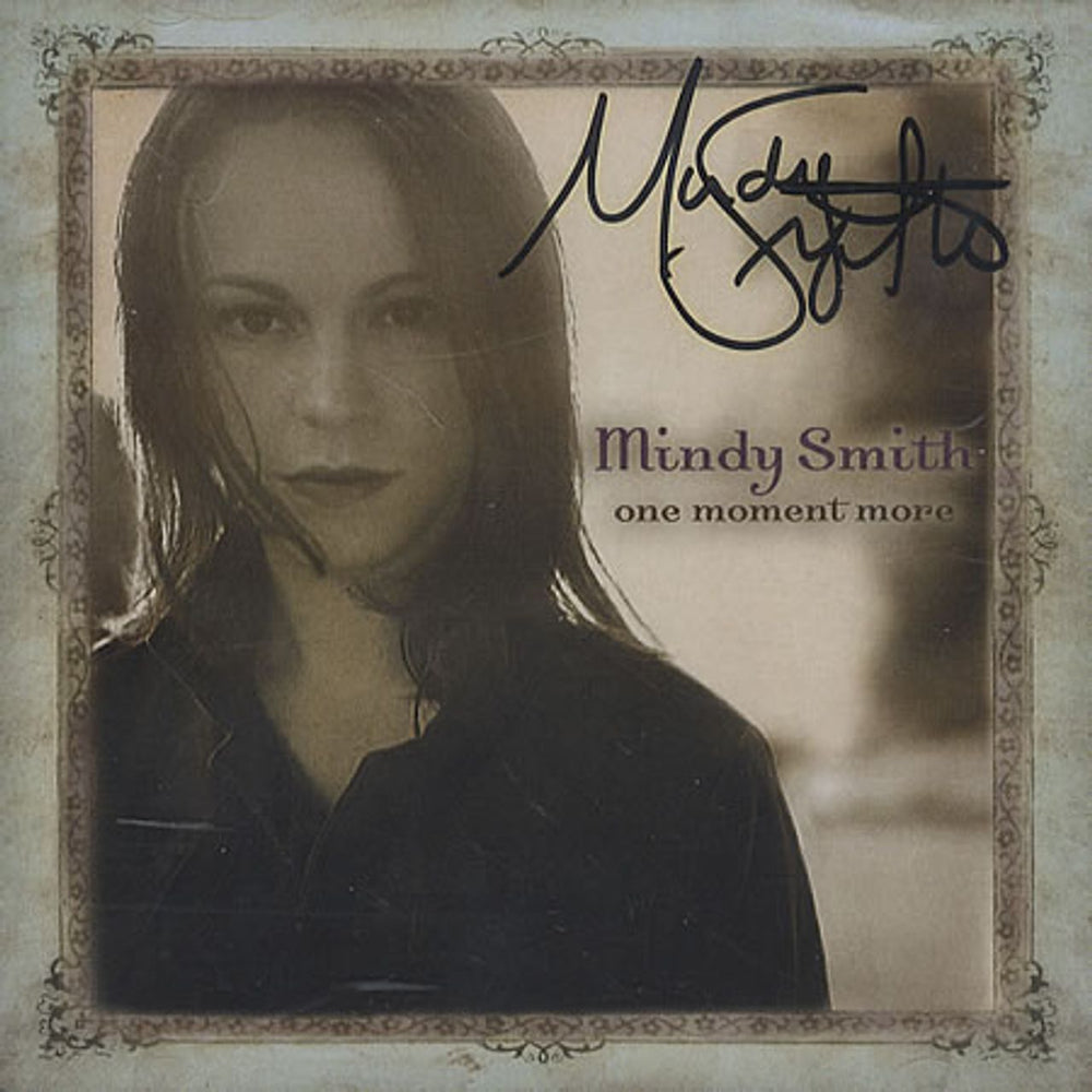 Mindy Smith One Moment More - Autographed US CD album (CDLP) 79736-2
