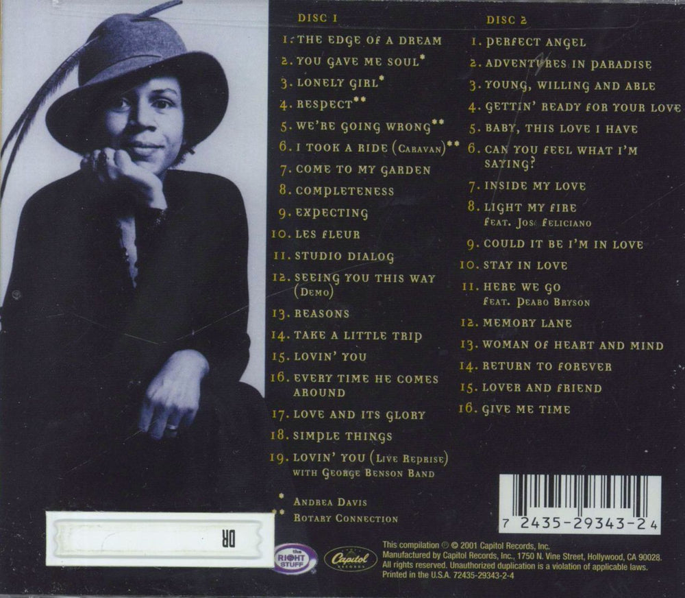 Minnie Riperton Petals - The Minnie Riperton Collection - Sealed US 2 CD album set (Double CD)