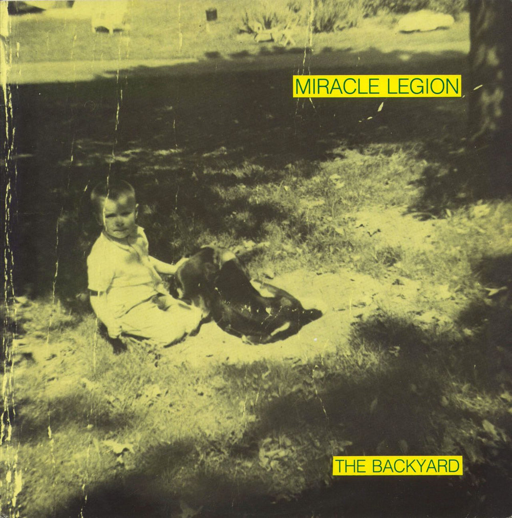 Miracle Legion The Backyard US vinyl LP album (LP record) ROUGHUS31