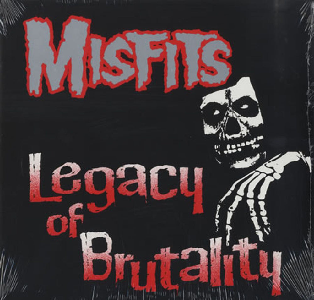 Misfits Legacy Of Brutality US vinyl LP album (LP record) PL9-06