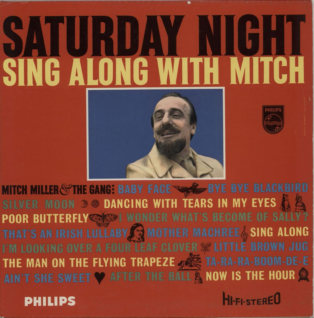 Mitch Miller Saturday Night Sing Along With Mitch UK vinyl LP album (LP record) SBBL568