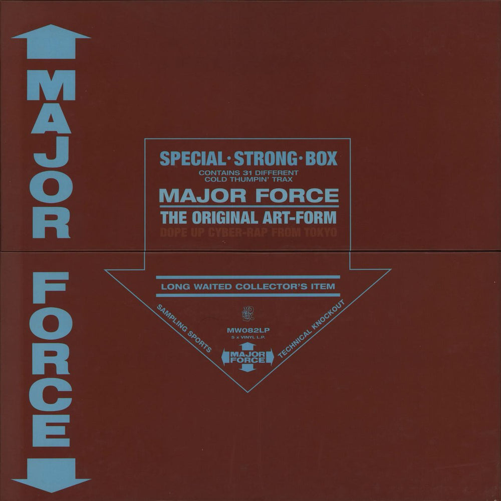 Mo Wax Major Force: The Original Art-Form - EX UK Vinyl Box Set MW082LP