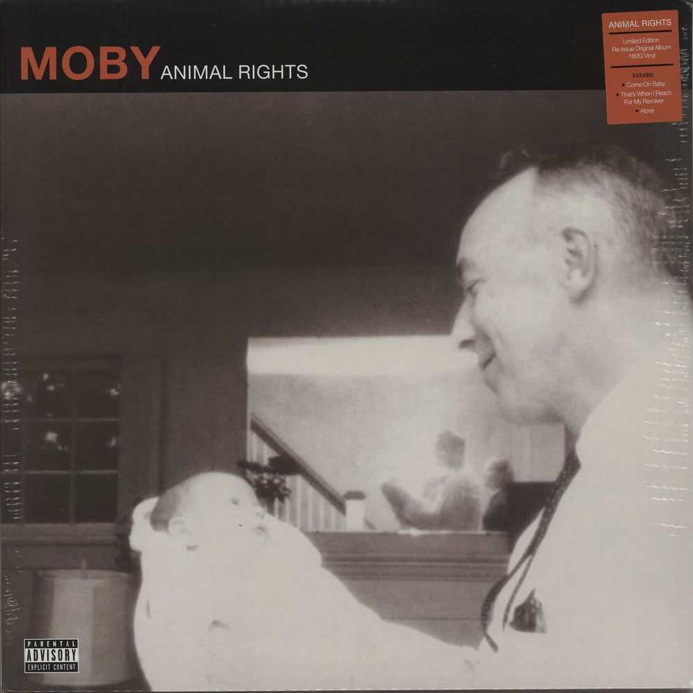 Moby Animal Rights UK vinyl LP album (LP record) STUMM150