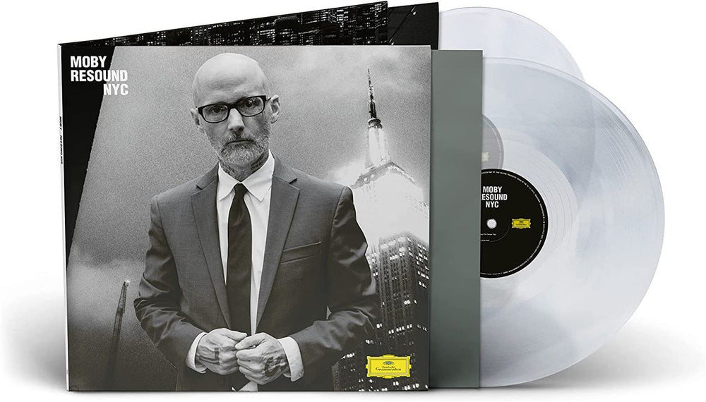 Moby Resound NYC - Clear Vinyl - Sealed German 2-LP vinyl record set (Double LP Album) 4863399