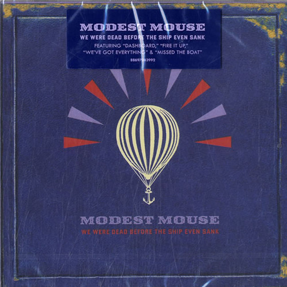 Modest Mouse We Were Dead Before The Ship Even Sunk - Sealed - Promo Stickered UK CD album (CDLP) 88697083992