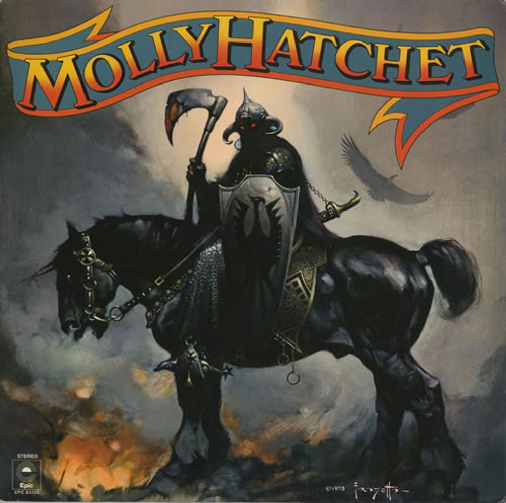 Molly Hatchet Molly Hatchet UK vinyl LP album (LP record) EPC83250