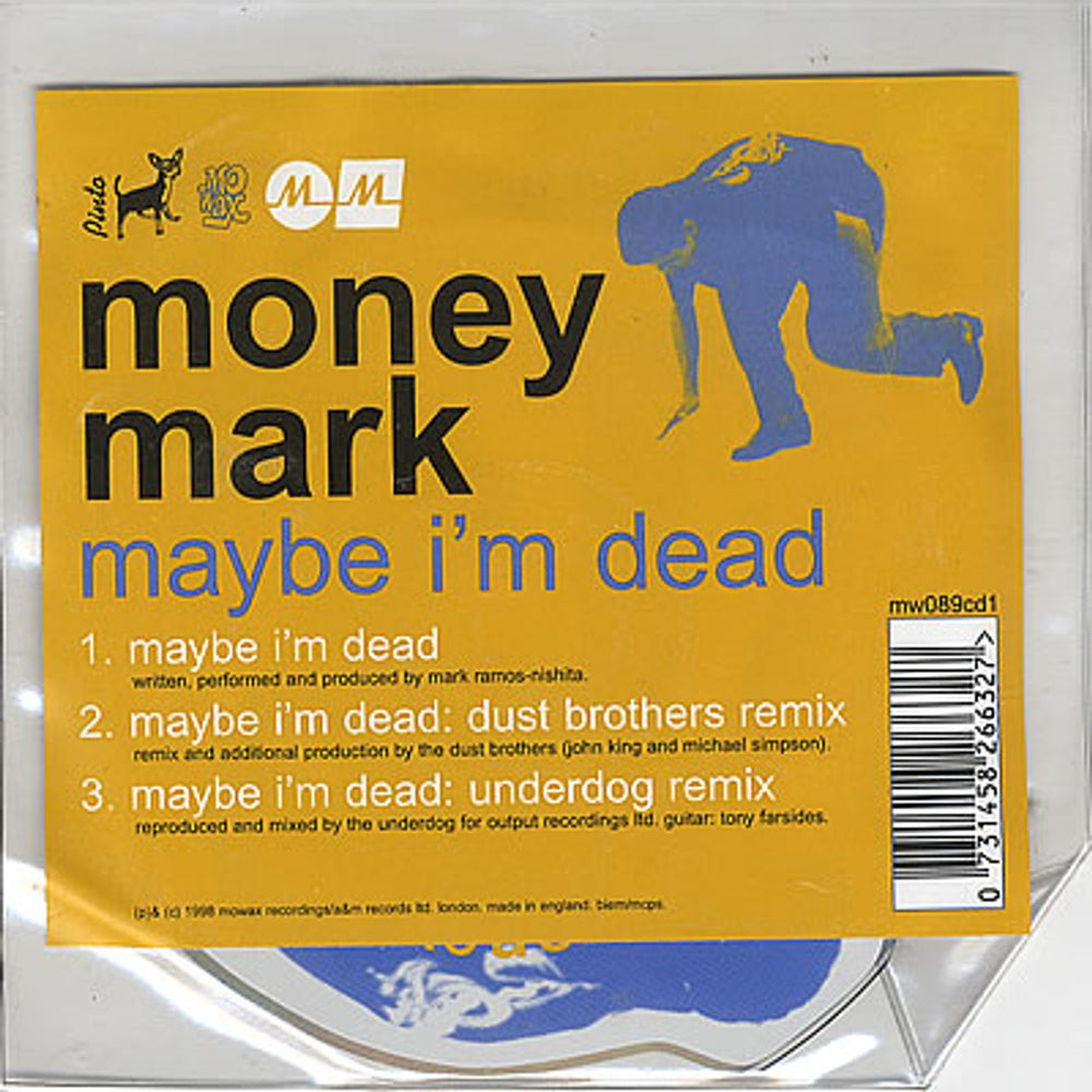 Money Mark Maybe I'm Dead UK 2-CD single set (Double CD single) MMK2SMA190434