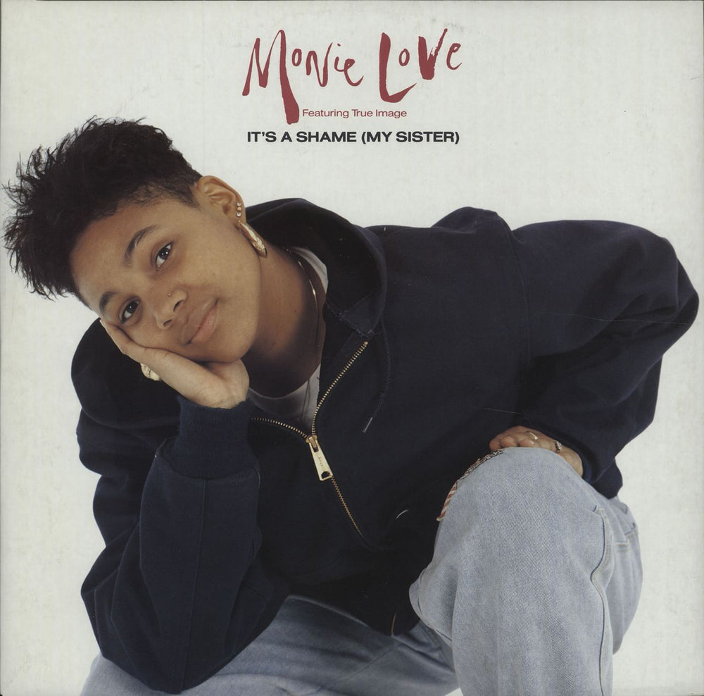 Monie Love It's A Shame (My Sister) UK 12" vinyl single (12 inch record / Maxi-single) COOLX219