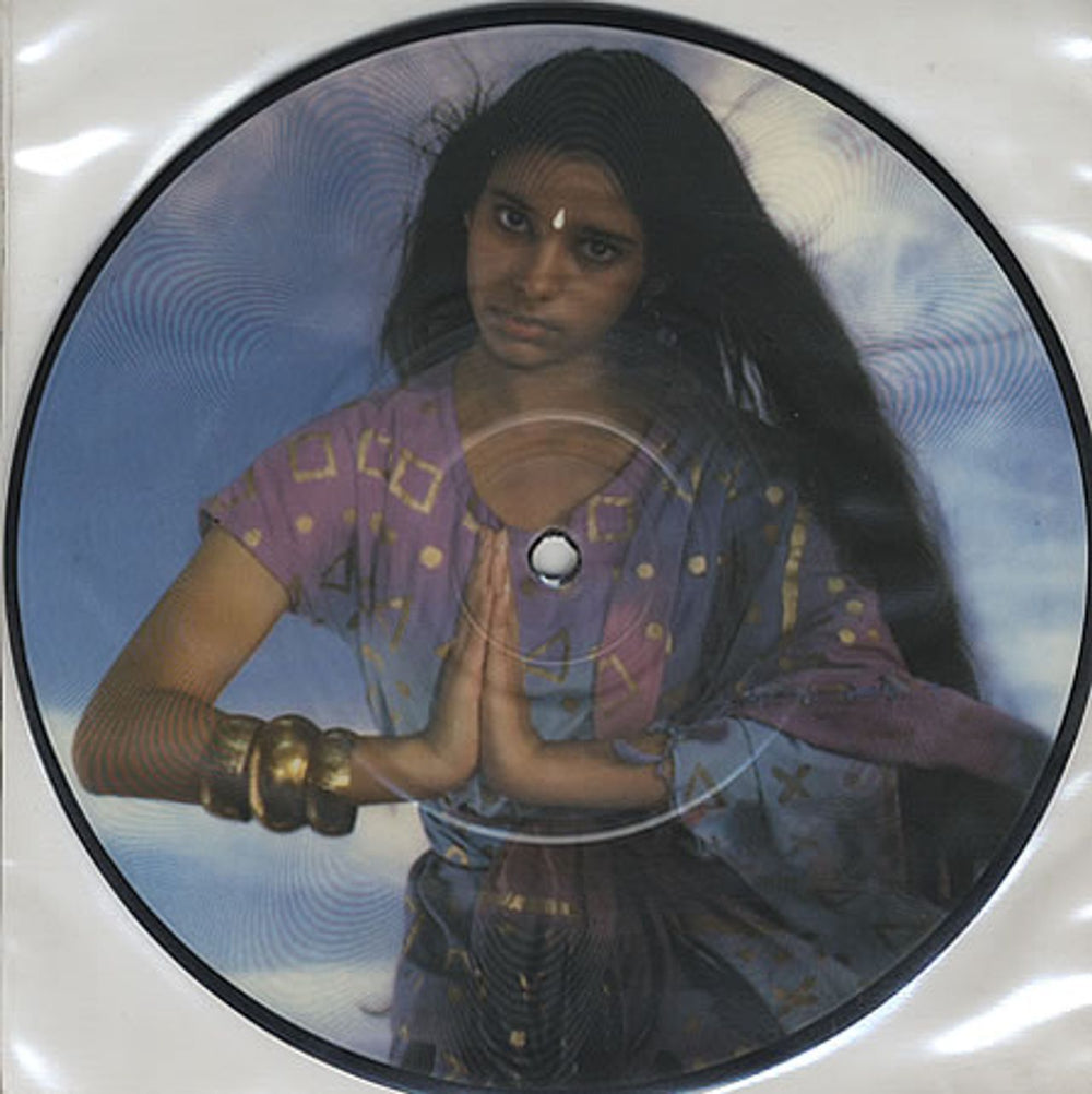 Monsoon Shakti UK 7" vinyl picture disc (7 inch picture disc single) CORD4