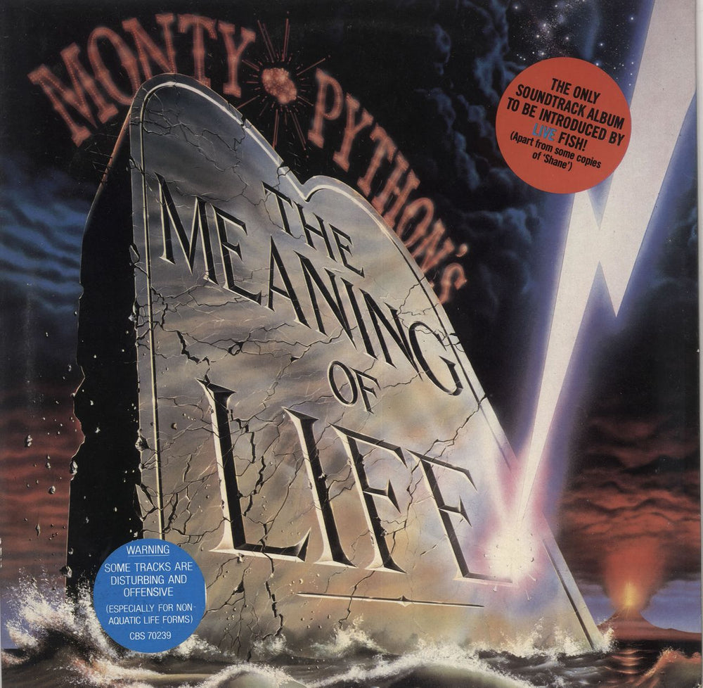 Monty Python The Meaning Of Life UK vinyl LP album (LP record) 70239