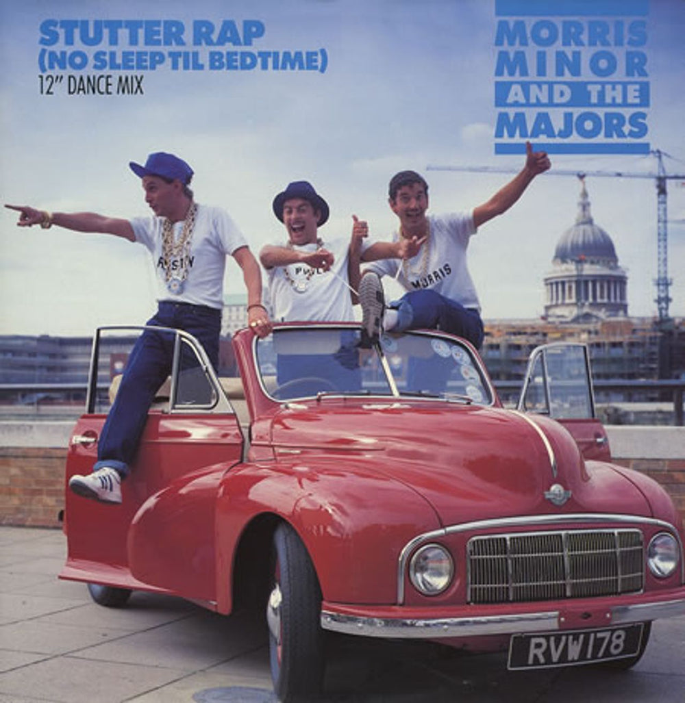 Morris Minor & The Majors Stutter Rap (No Sleep Til Bedtime) UK 12" vinyl single (12 inch record / Maxi-single) TENT203