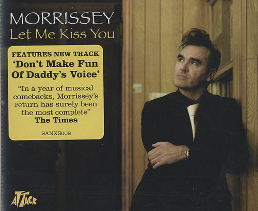 Morrissey Let Me Kiss You UK 2-CD single set (Double CD single) ATKXD/S008