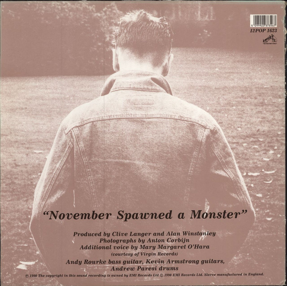 Morrissey November Spawned A Monster - EX UK 12" vinyl single (12 inch record / Maxi-single) 5099920373467