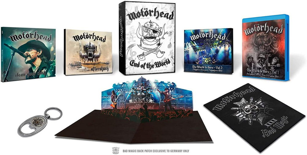 Motorhead End Of The World + Bottle Opener - Sealed UK box set MOTBXEN791278