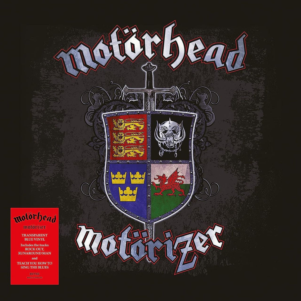 Motorhead Motorizer - Blue Vinyl - Sealed UK vinyl LP album (LP record) BMGCAT783LPX