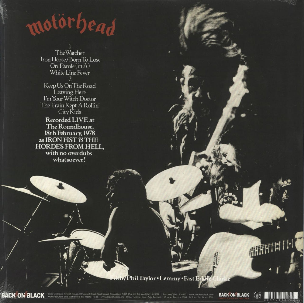 Motorhead What's Words Worth? - 180gm - Sealed UK vinyl LP album (LP record) 803341301405