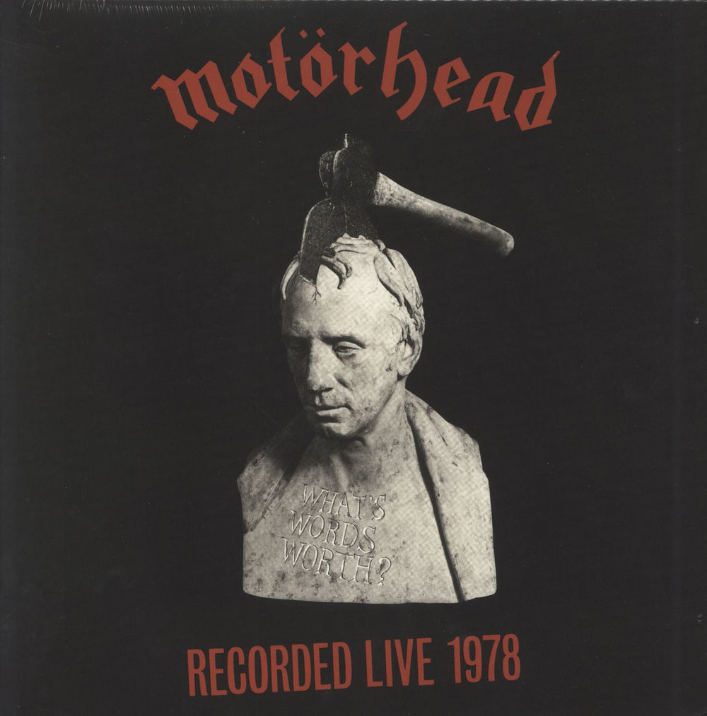 Motorhead What's Words Worth? - 180gm - Sealed UK vinyl LP album (LP record) BOBV160LP