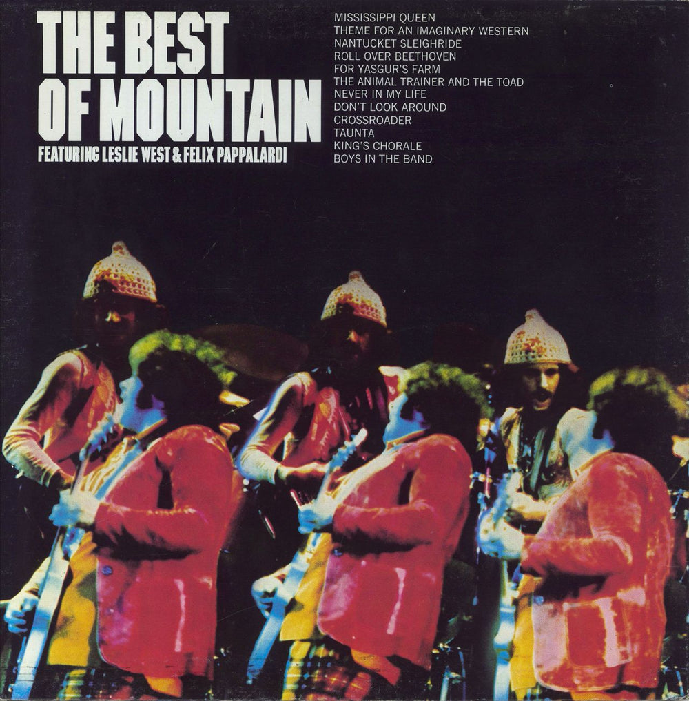 Mountain The Best Of Mountain Canadian vinyl LP album (LP record) WKC32079