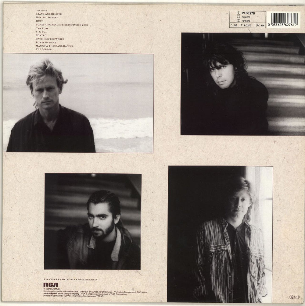 Mr Mister Go On... German vinyl LP album (LP record) 035628627612