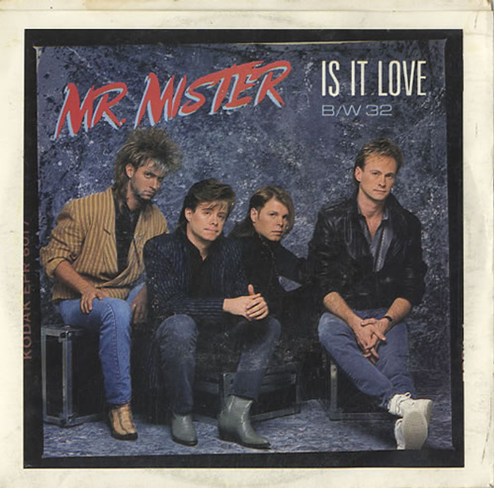 Mr Mister Is It Love Australian 7" vinyl single (7 inch record / 45) 104538