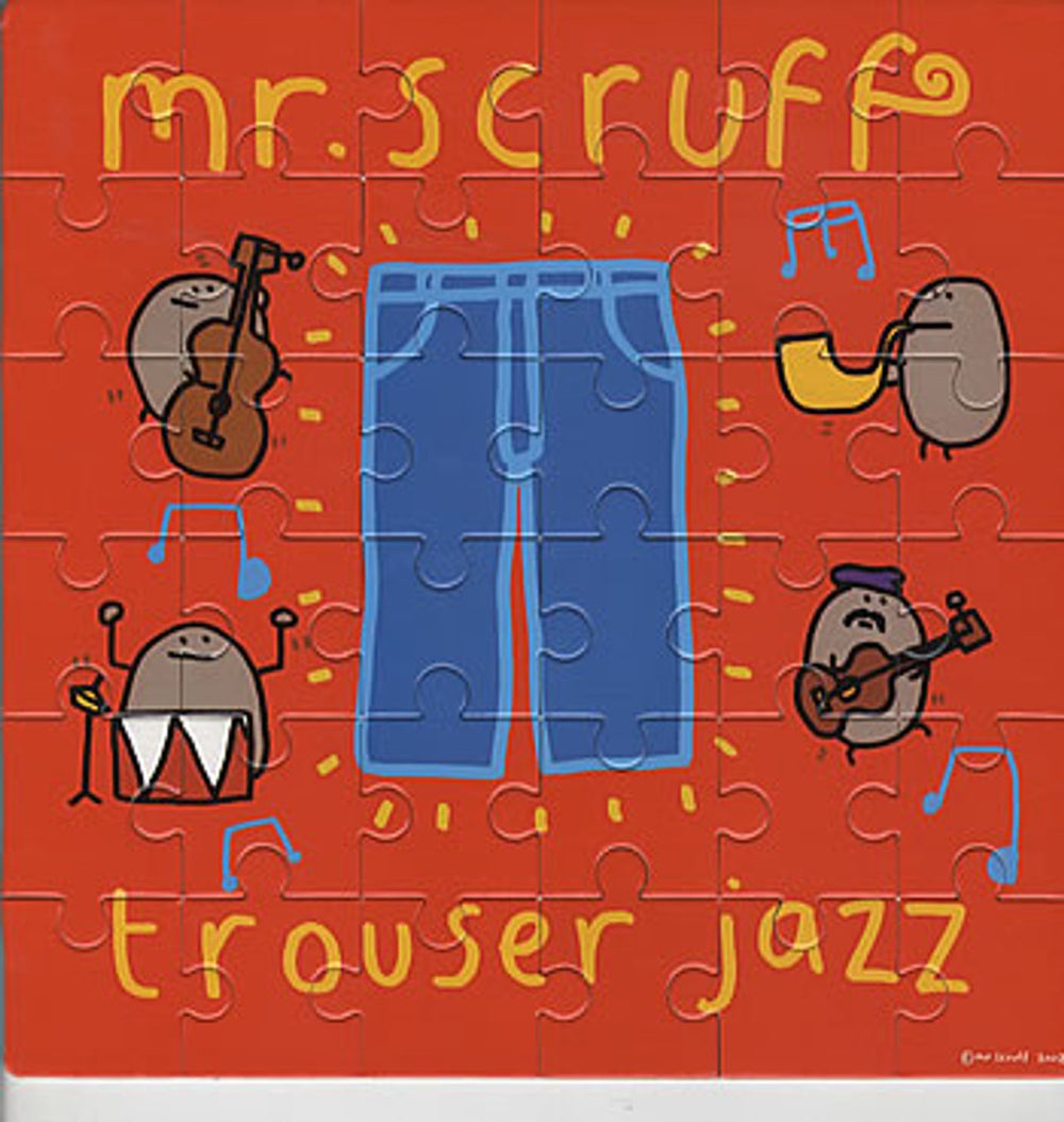 Mr Scruff Trouser Jazz UK Promo memorabilia JIGSAW