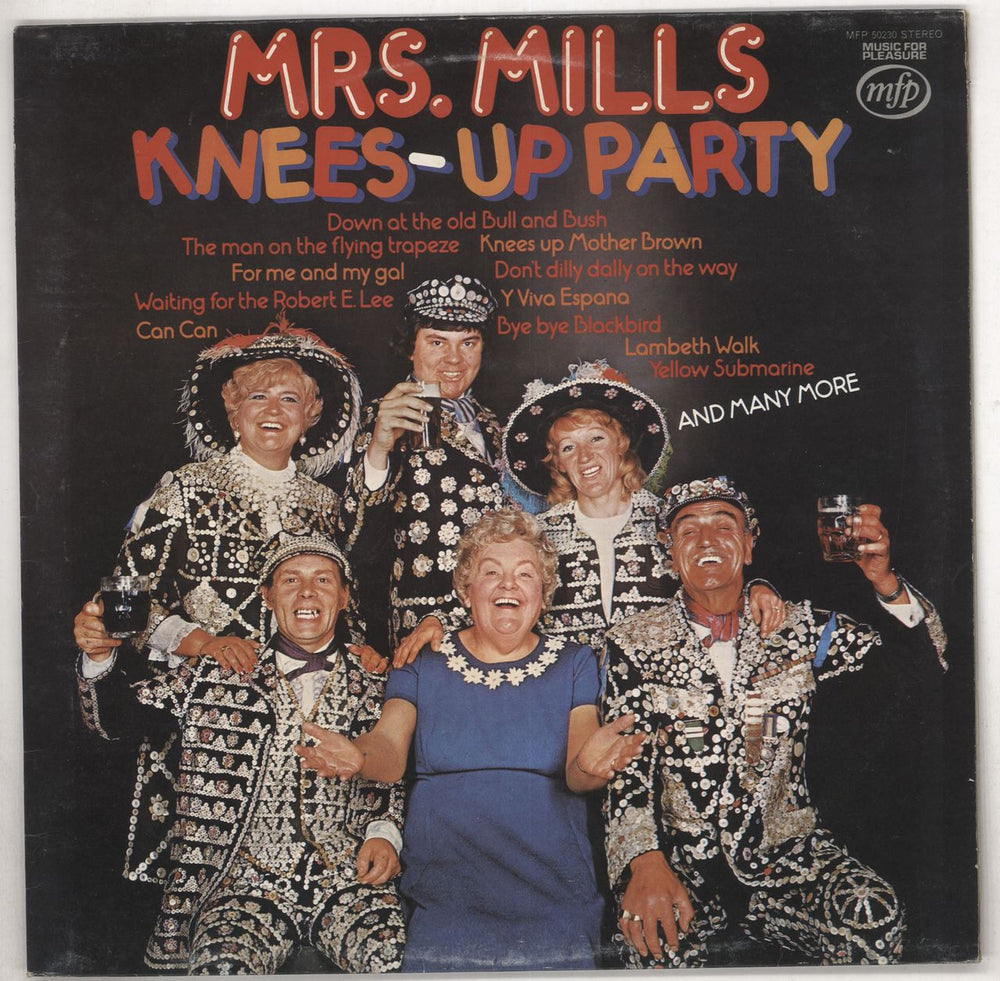 Mrs. Mills Knees-Up Party UK vinyl LP album (LP record) MFP50230