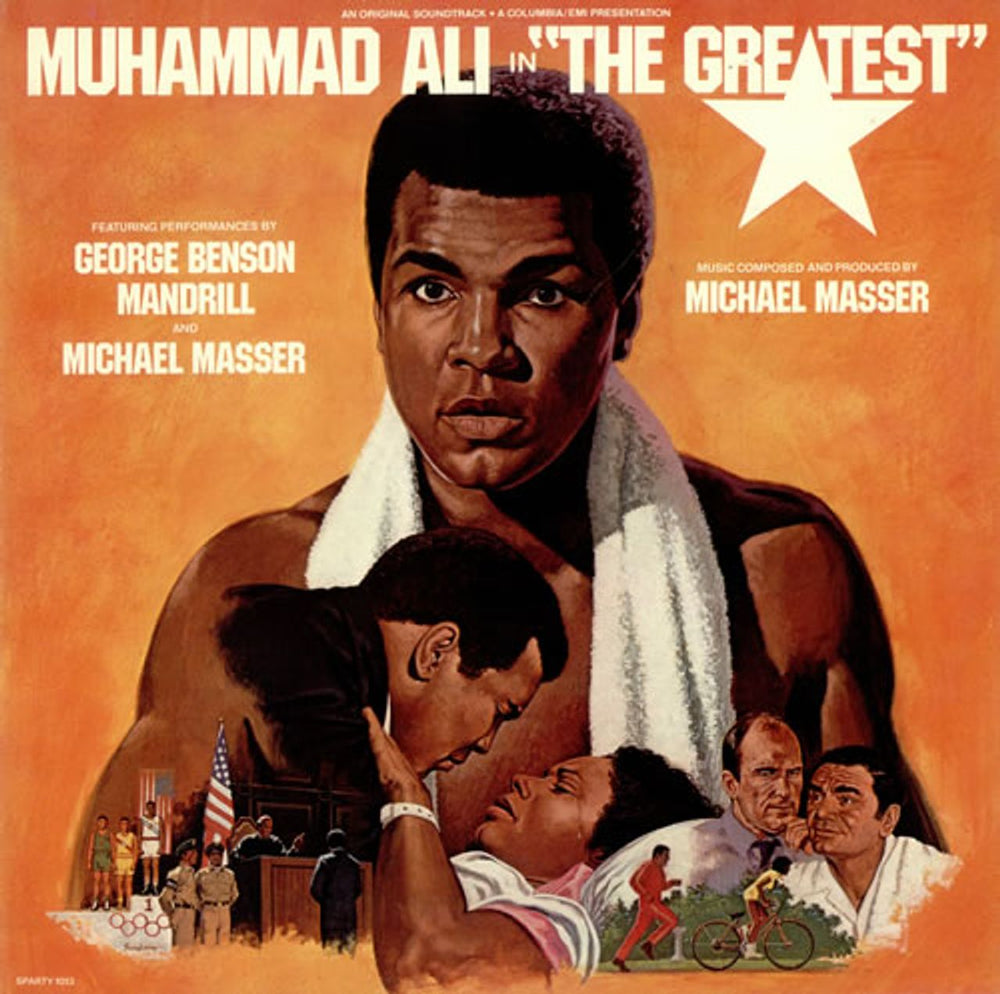 Muhammad Ali The Greatest UK vinyl LP album (LP record) SPARTY1013