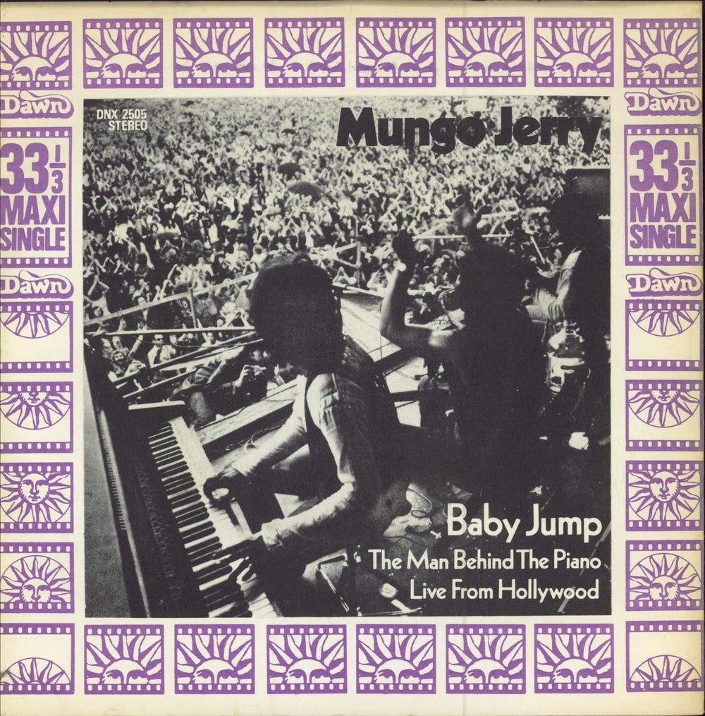 Mungo Jerry Baby Jump + Sleeve UK 7" vinyl single (7 inch record / 45) DNX2505