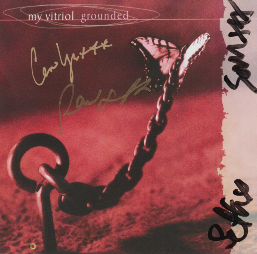 My Vitriol Grounded - Autographed UK 2-CD single set (Double CD single) INFECT97CDS/X