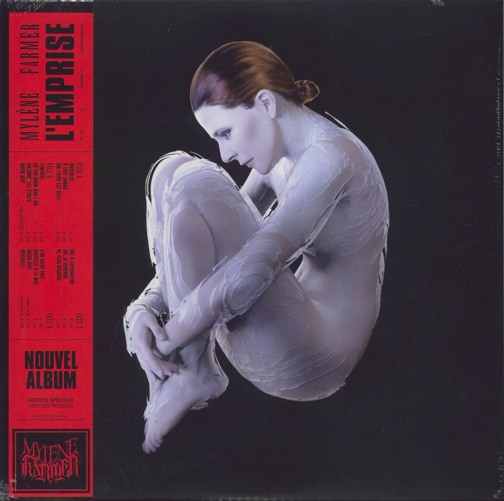 Mylene Farmer L'Emprise - Special Edition - Red Vinyl - Sealed French 2-LP vinyl record set (Double LP Album) 19658772221