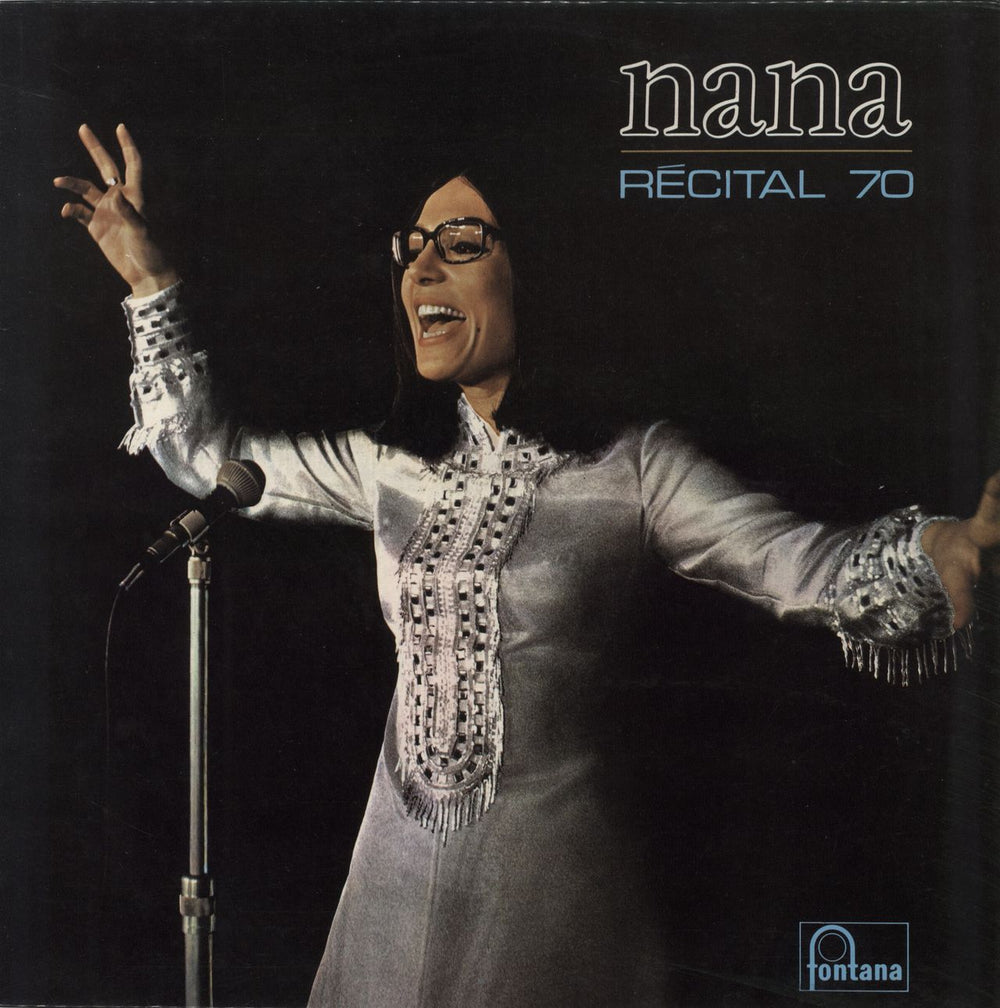 Nana Mouskouri Récital 70 UK vinyl LP album (LP record) 6312003