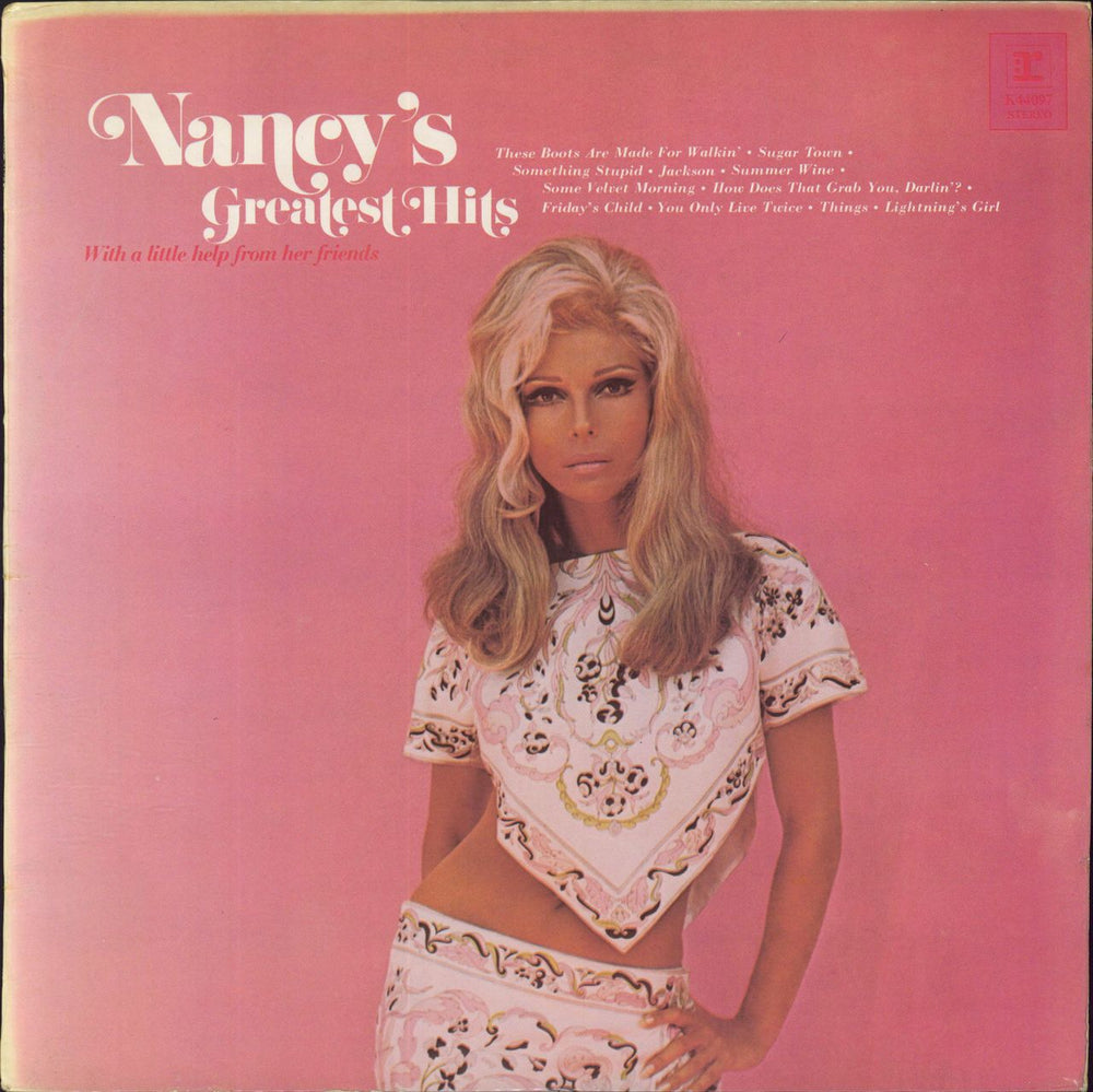 Nancy Sinatra Nancy's Greatest Hits UK vinyl LP album (LP record) K44097