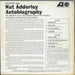 Nat Adderley Autobiography US vinyl LP album (LP record)