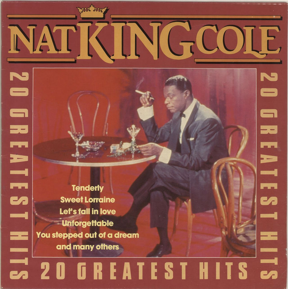 Nat King Cole 20 Greatest Hits UK vinyl LP album (LP record) MP666003