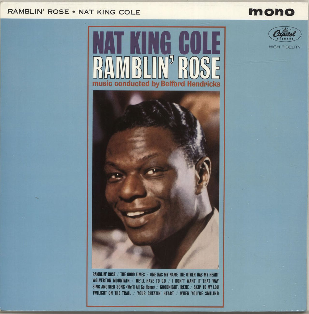 Nat King Cole Ramblin' Rose UK vinyl LP album (LP record) T1793