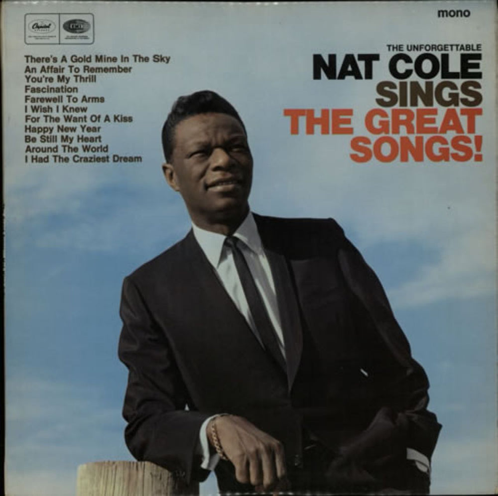 Nat King Cole The Great Songs! UK vinyl LP album (LP record) T2558