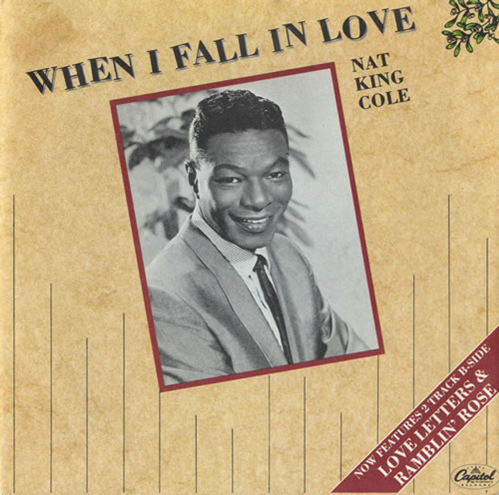 Nat King Cole When I Fall In Love UK 7" vinyl single (7 inch record / 45) CLS15975