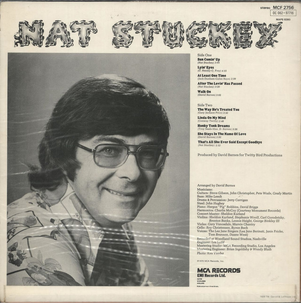 Nat Stuckey Independence UK vinyl LP album (LP record)