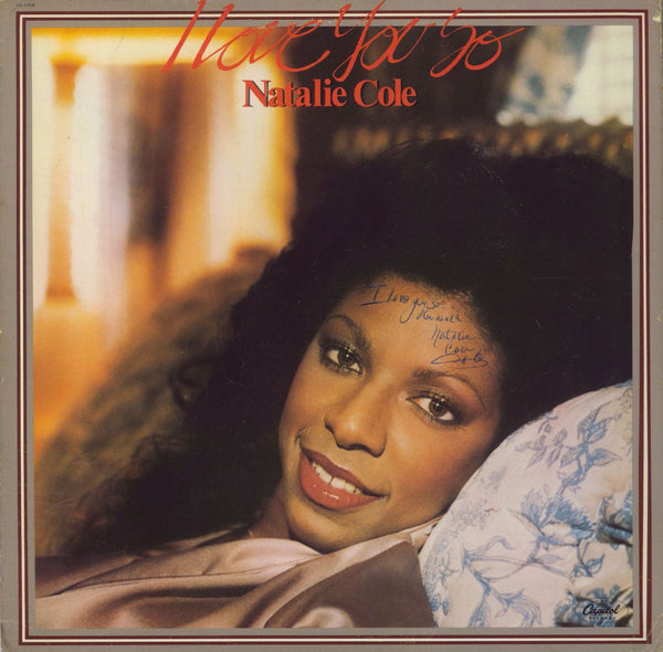 Natalie Cole I Love You So - Autographed US Vinyl LP — RareVinyl