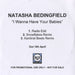 Natasha Bedingfield  I Wanna Have Your Babies UK Promo CD-R acetate NBDCRIW460460